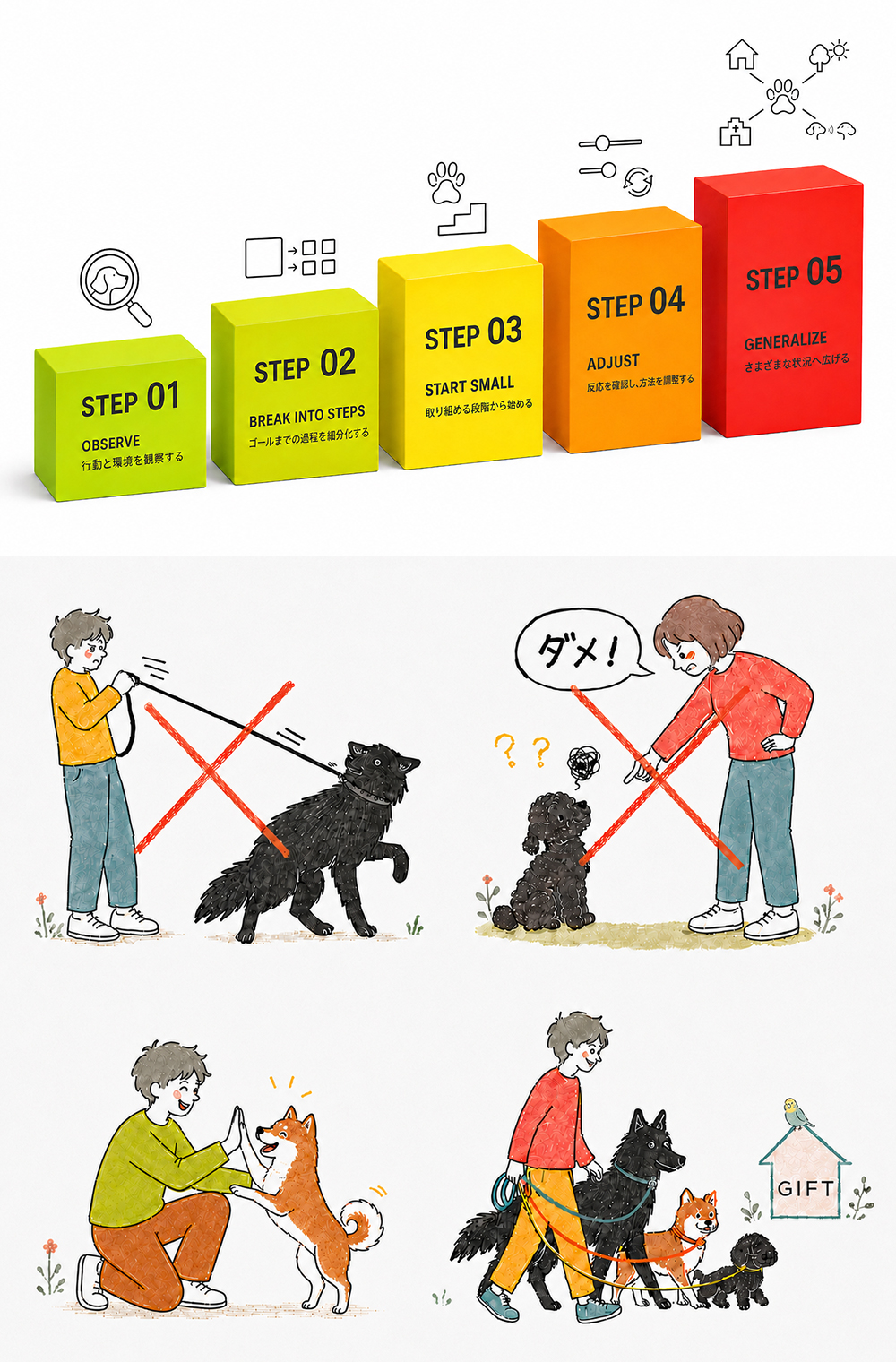 GIFT – from dogs のトレーニング